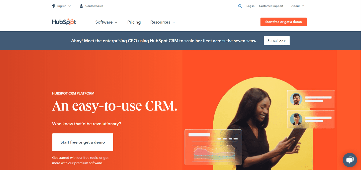 HubSpot CRM software