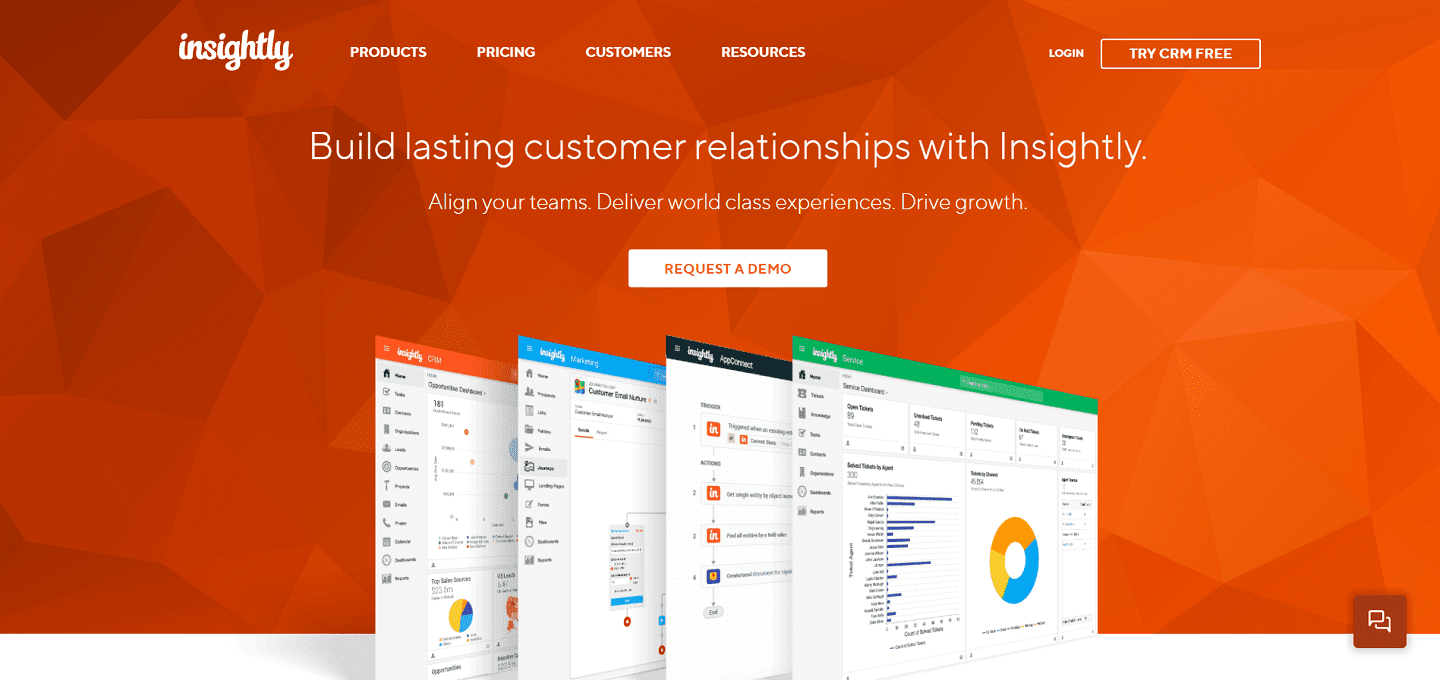 Insightly CRM software