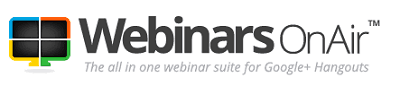 Webinars OnAir logo