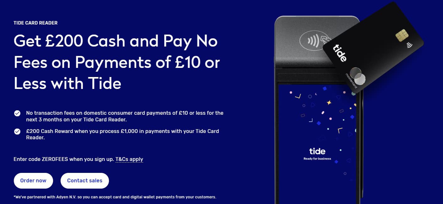 Tide card reader Jan 2026